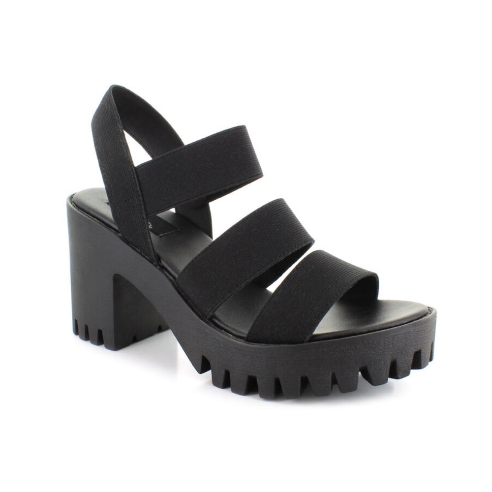 I.D. Required Platform Heel